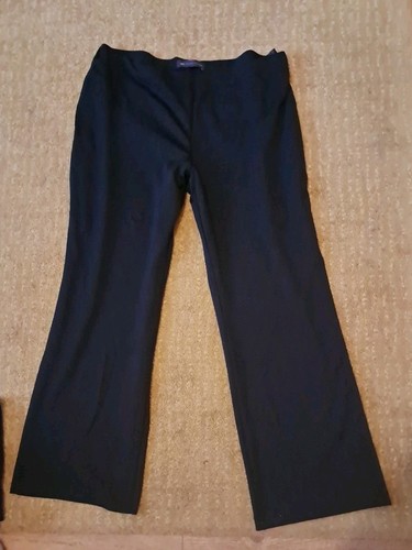 M&S Collection Bootleg Trousers Size 16 Short