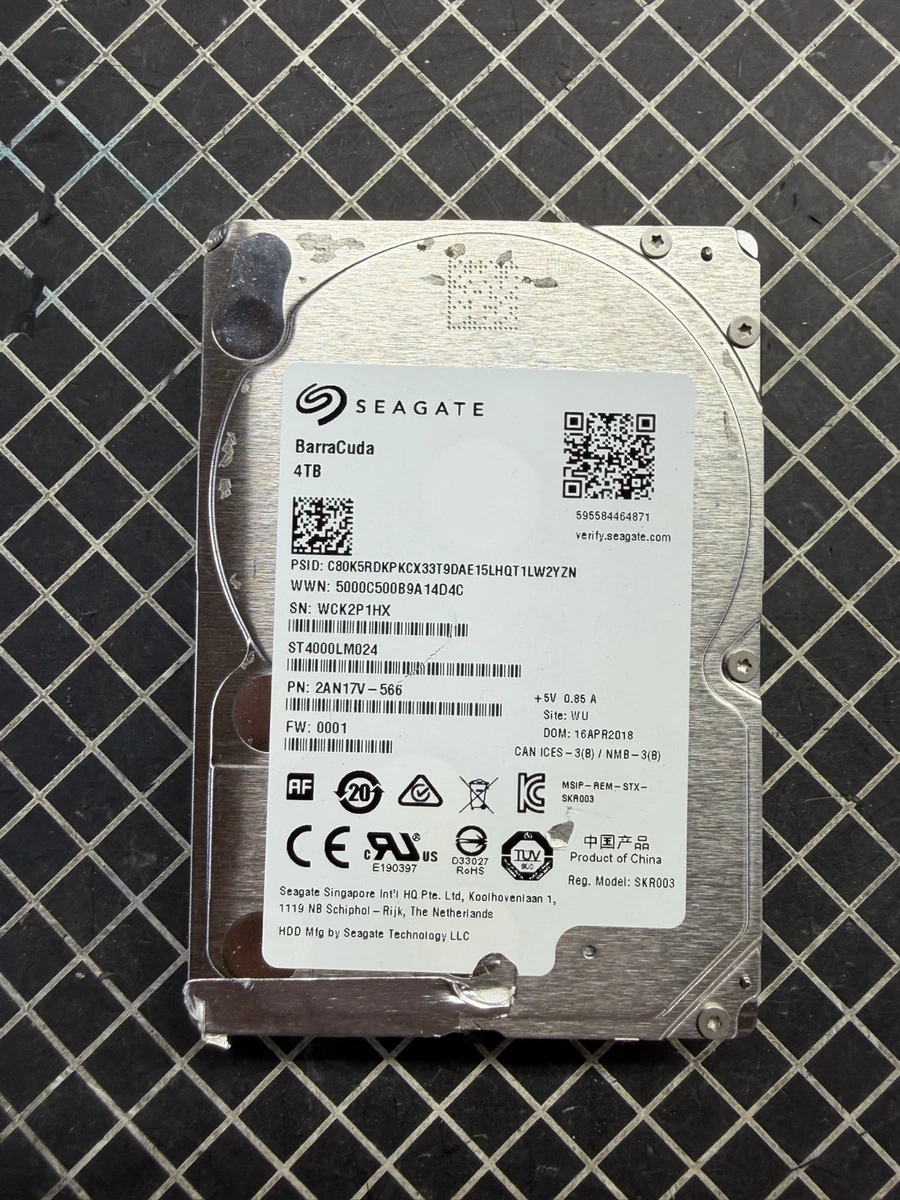 2.5 in Form Factor SATA III Internal Hard Disk Drives 4 TB Storage