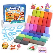 Air Dry Clay for Kids Modeling Clay Kit DIY Magic Clay with 8 36 Colors