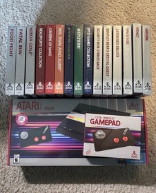 Brand New* Atari 7800+ GAME ON MEGA BUNDLE with 2 Controllers