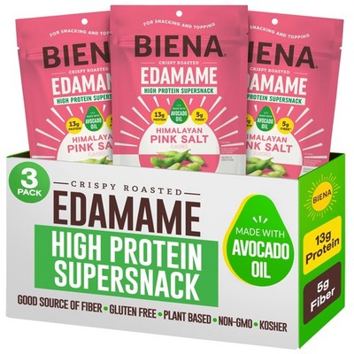 Edamame Beans Snack High Protein Snacks   Healthy Office Snacks For Adults an...