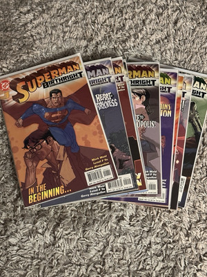 Superman Birthright #1-12, Waid, DC Comics 2003 1st Print VF/NM