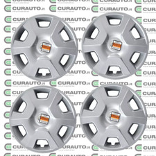KIT 4 COPPE RUOTA COPRICERCHI PER TOYOTA YARIS 1999 DIAMETRO R14"