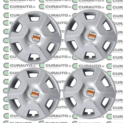 KIT 4 COPPE RUOTA COPRICERCHI PER TOYOTA YARIS 1999 DIAMETRO R14"