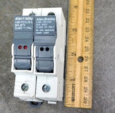 Allen-Bradley AB 1492-FB1C30-L Fuse Holder 600 Volt 30 Amp Lot of Two (2)