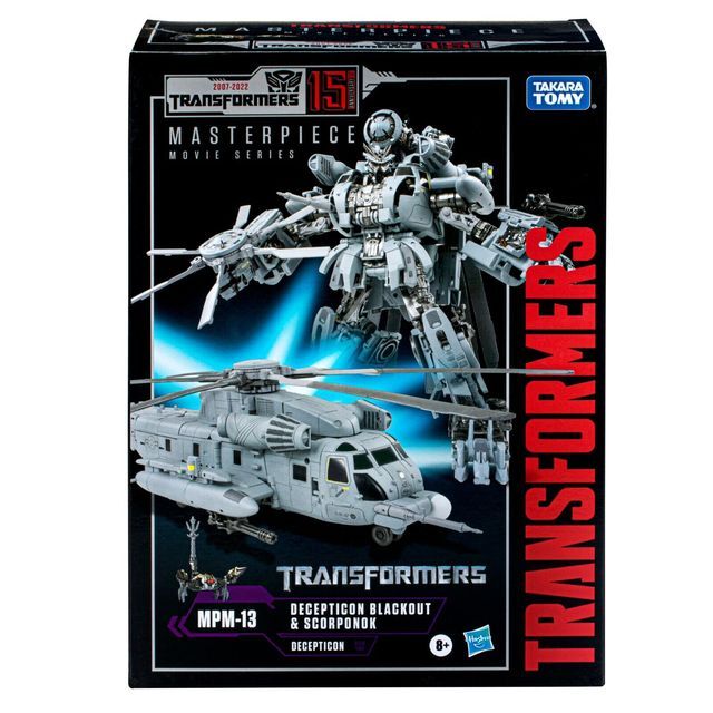 New Takara Tomy Masterpiece Series MPM-13 Blacut Transforms