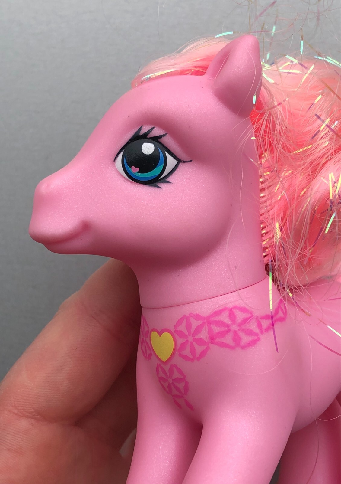 Vintage Hasbro G3 MLP My Little Pony PINKIE PIE Core Friend CROWN Pony Toy 2007