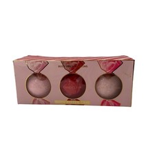 Body Prescriptions Bath Fizzer Trio Sugar Plum Candy Cane Vanilla Sugar Gift a
