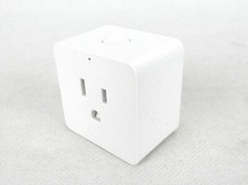 Smart Wally Plug, 3-Prong Grounded Outlet, Smart Phone Home Technology, UQ8068