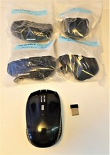 2.4GHz Wireless Optical Mouse Mice  USB Receiver For PC  Laptops - qty 5 