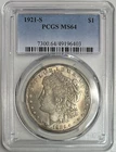 1921 S Morgan Dollar PCGS MS64 Silver Coin $1