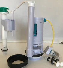 Toilet Repair Kit, Dual Flush Handle, Fast Fill Valve, 2 Piece, 2.5 inch