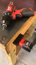 Milwaukee M12 Lithium-Ion Battery Holder Storage, Organizer, WorkShop, Pack of 4