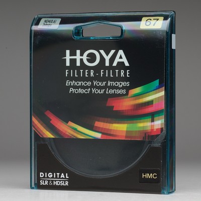 Hoya Digital HMC ND4 Filter, Graufilter 2 Stops, 67 mm