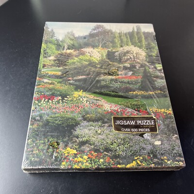 Vintage Sealed Springbok Friendship Garden Jigsaw Puzzle