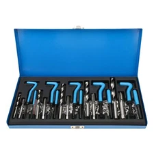 131Pc Thread Repair Kit HSS Drill Helicoil Repair Kit SAE Metric M5 M6 M8 M10M12