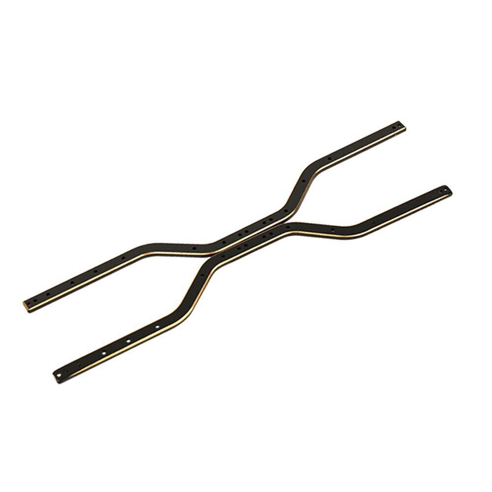Assembled Black Brass Car Chassis Frame Axles for Axial SCX24 90081 1/