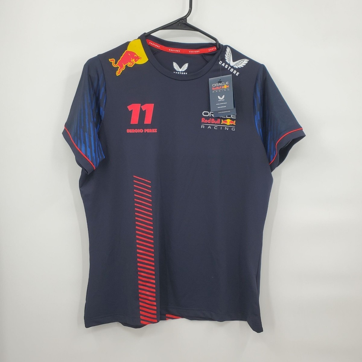 ORACLE Red Bull Racing Tシャツ Mサイズ CASTORE Oracle Red Bull Racing Men's Official Teamline Set Up T