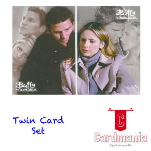 Buffy the Vampire slayer - The Story Continues... Box Card Set (2 Cards) Ikon - Picture 1 of 2