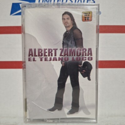 Albert Zamora El Tejano Loco Cassette 2002 Tex-Mex Cumbia Norteno Sealed Talento