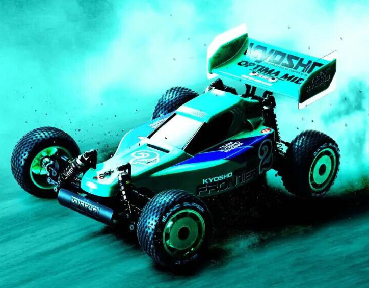 Kyosho 1/10 RC Buggy OPTIMA MID 1987 WC Worlds Spec 60TH