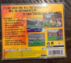 Sega Dreamcast Sports NFL 2K Football CIB W/Manual Amazing Condition