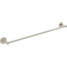 Rohl LO1/24PN Rohl Lombardia And Avanti Bath 24" Single Towel Bar In Polished Ni