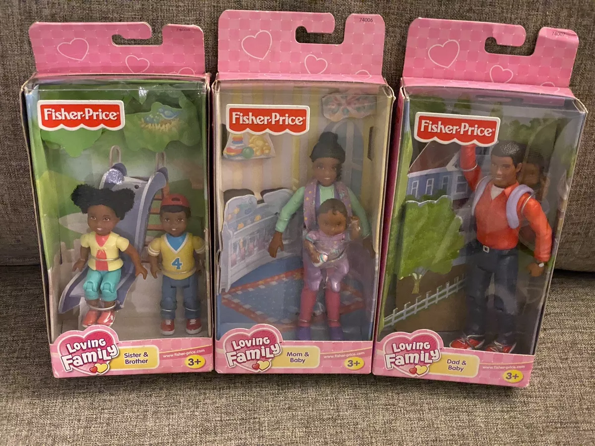 Fisher price loving family african best sale american