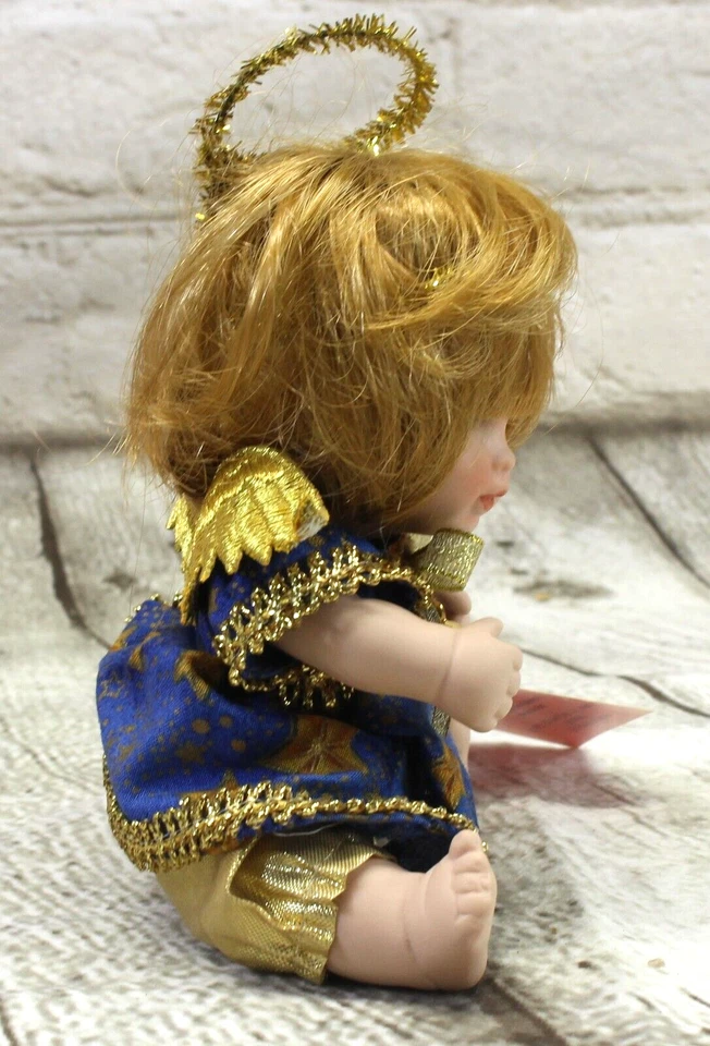 Effanbee Collection Doll The Littlest Angel Porcelain Baby New In Box Vintage - Image 3 of 4