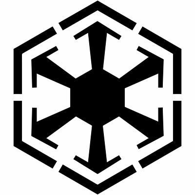 Star Wars Sith Empire Logo 3'' Vinyl Decal Sticker Dark Side Force Jedi