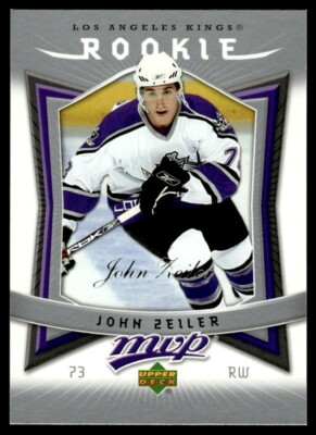 2007-08 Upper Deck MVP John Zeiler Rookie Los Angeles Kings #330