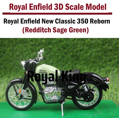 Royal Enfield New Classic 350 ''Redditch 3D Scale Model'' 1:12, Redditch Green