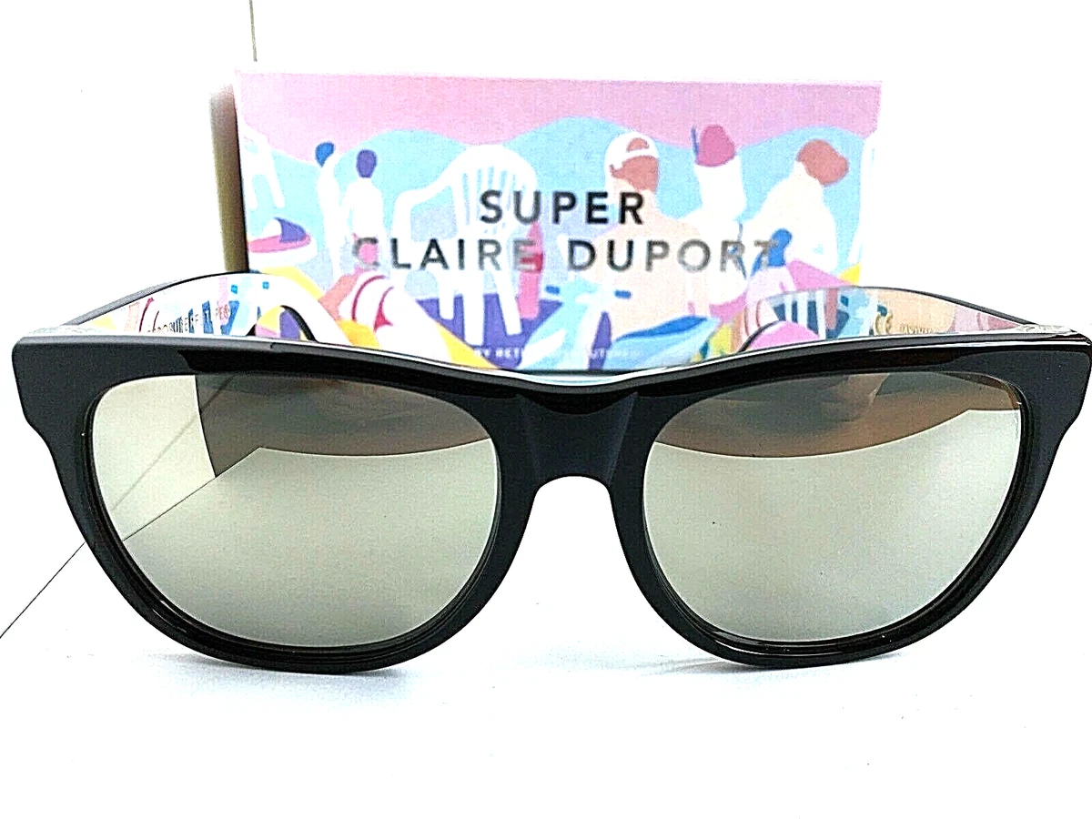 Super by Retrosuperfuture Silver Mirrored & Mint Sunglasses Retrosuperfuture Terrazzo Deep Blue Sunglasses - eye-oo.com main image 2