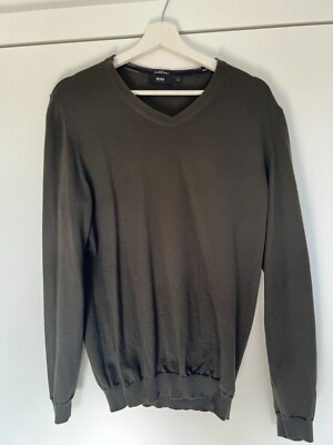 Hugo Boss Pullover Extra Fine Merino I Slim Fit I Gr. L I NP 199  