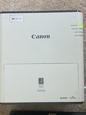 Canon WUX500 Projector With Low Hours With Issues G3D