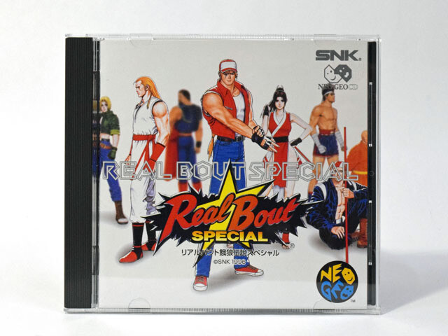 SNK NEO GEO CD REAL BOUT FATAL FURY SPECIAL Garou Densetsu w/spine