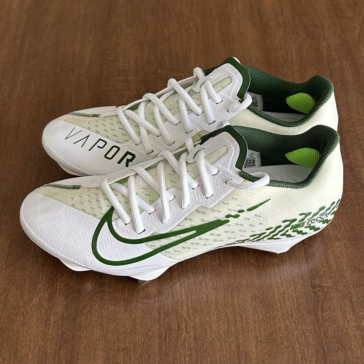 Nike React Vapor Ultrafly Elite 4 Men's Size 7.5 Cleats White