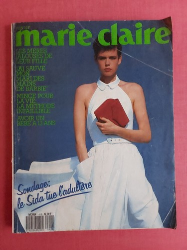 Magazine Marie Claire N°343 – Mars 1981 – Rare – Édition Française Vintage