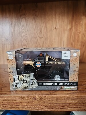 Kings Of Crunch: 1:43, 1971 Chevrolet K-10 Monster Truck Gulf Super Special
