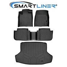 SMARTLINER 2 Rows & Cargo Liner For 2022-2025 Honda Civic (Only Sedan & Si Model