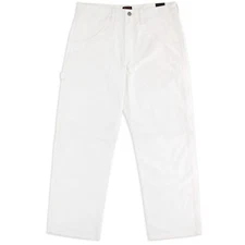 Wrangler Carpenter Painter Pants, Men's Regular Fit, Tech Pocket, White