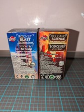 VOLCANO SCIENCE: Exploding Volcano.  ROCKET BLAST: Science By Me. Small kits 