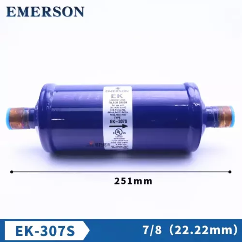 Emerson Liquid Line Filter Drier EK-307S Welding 22mm Coolant Drying Filter