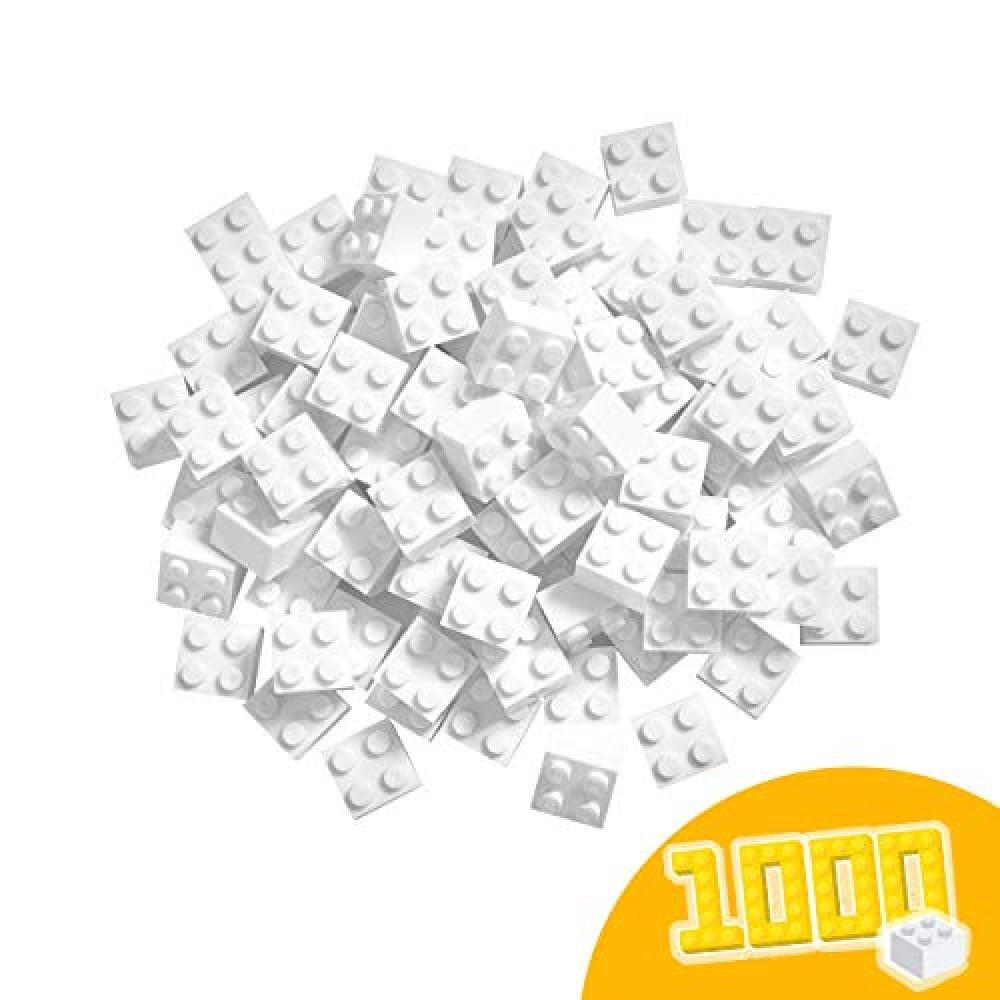 Simba 264.449.862,3 cm Blox 4-Stud Bianco Building Blocks Set (Pezzi) - NUOVO