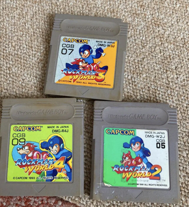 Mega Man world2.3.4set (GB)ROCKMAN world game boy | eBay Mega Man world2.3.4set (GB)ROCKMAN world game boy | eBay