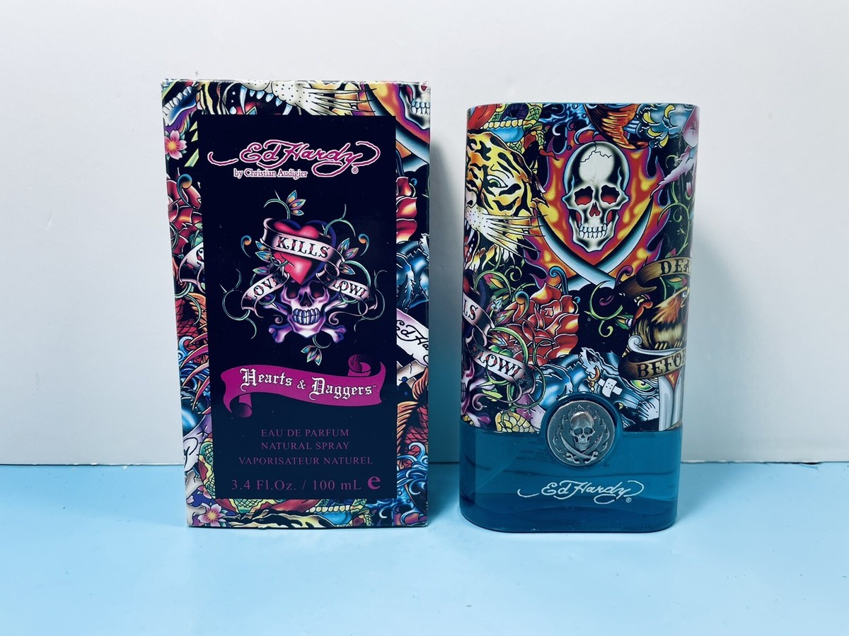 ED HARDY - HEARTS & DAGGERS - EAU DE PARFUM - NATURAL SPRAY - 3.4