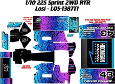 TEAM LOSI 22S  1X10 SPRINT LOS-1387T1  KB43 T...