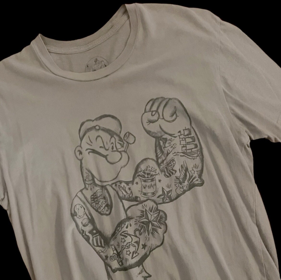 ▪70’s【RUSSELL】POPYE TEE③ Vintage popeye shirt - Gem