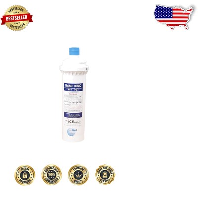 Effortless 1/4 Turn Ice Machine Filter - Prevents Scale, Enhances Water Quality