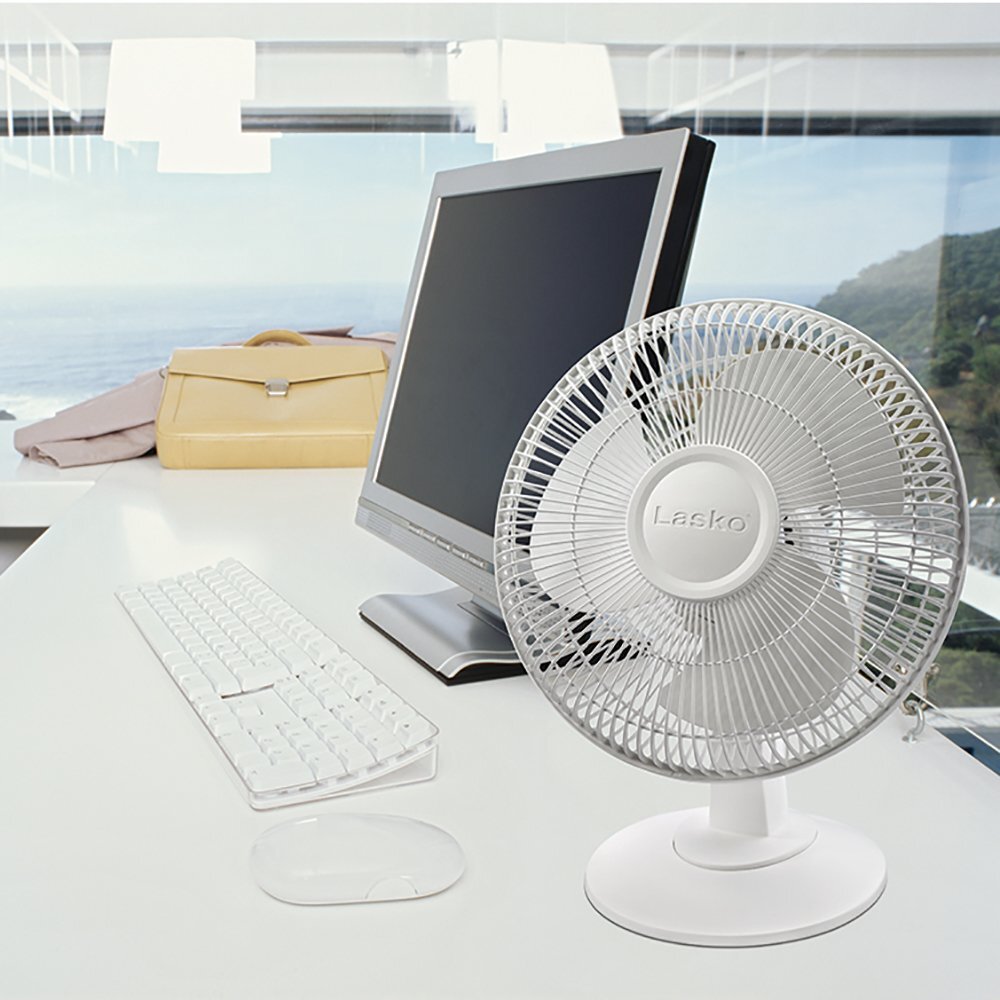 (未使用･未開封品)Lasko 3-Speed 12 Table Fan - White by Lasko Lasko 12